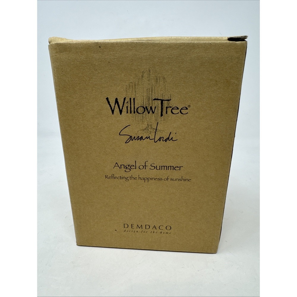 Demdaco Willow Tree - Angel of Summer - 5" Figurine Sunflower‎ with Box